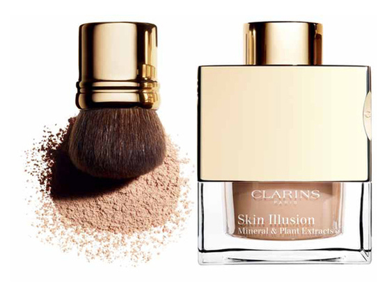 Clarins Skin Illusion минеральная рассыпчатая пудра